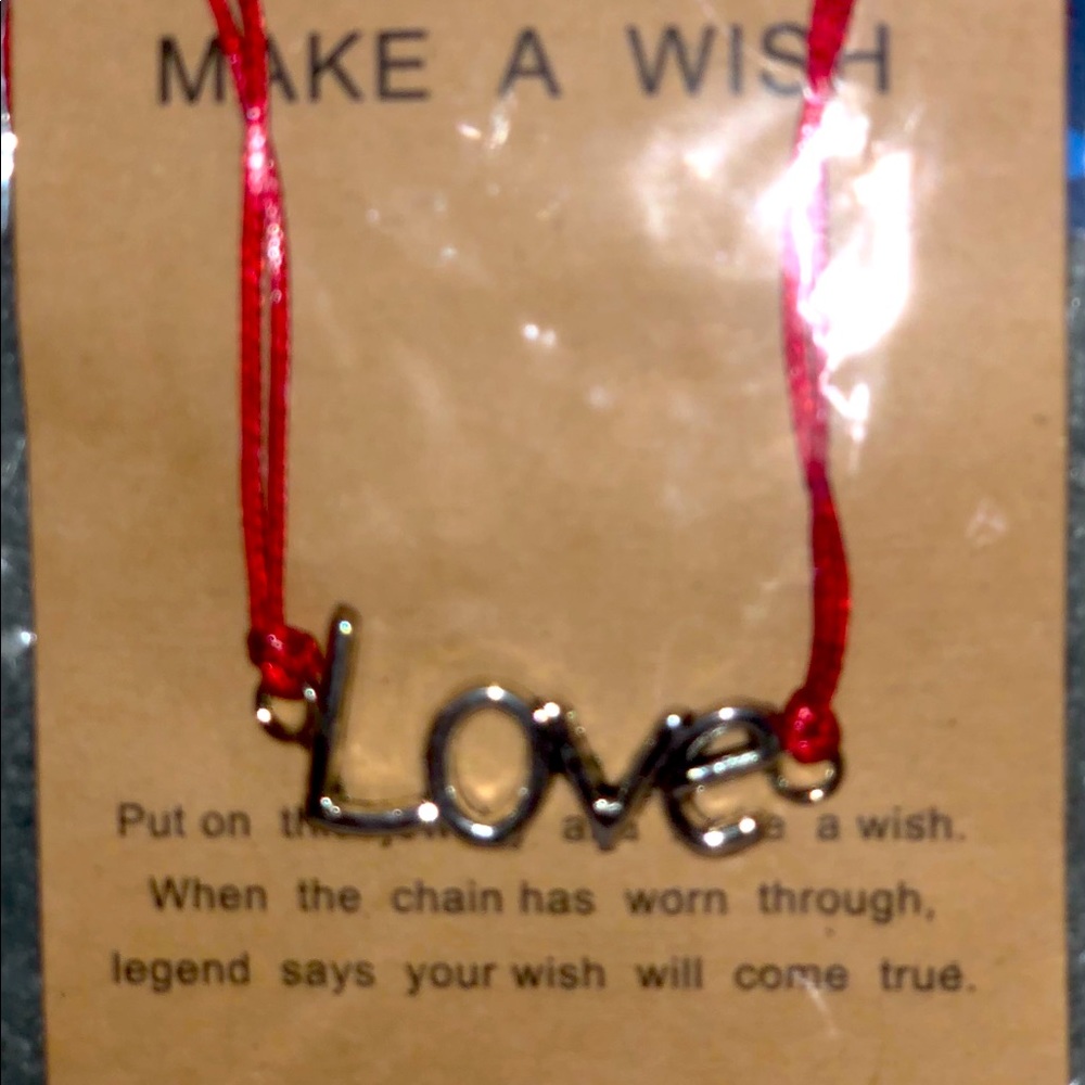 Love Charm Make A Wish Bracelet